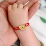 Snur Rosu Bebelus picioruse aurite SR002