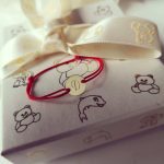 Snur Rosu Bebelus litera "D" SR004