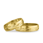 Verigheta aur model frumoza, aur galben, 14k, gravate