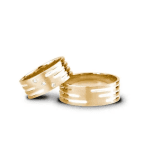 Verighete Extravagante Aur Galben 7mm – d629-g