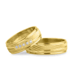 Verighete aur galben cu pietre