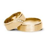 Verighete Aur Galben Finisaj Mat d518-g