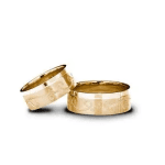 Verighete Aur Galben 7mm Model Floral d615-g