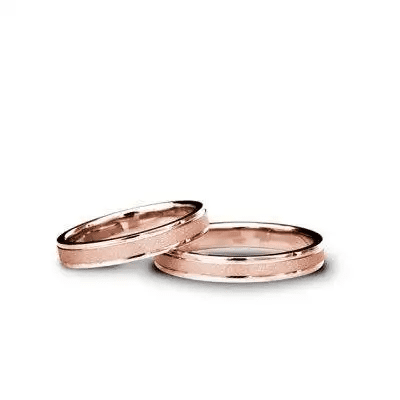 Verighete subtiri aur roz