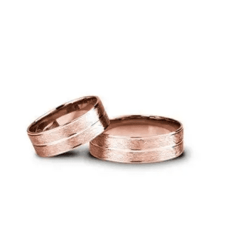 Verighete Aur Roz Model d618-r