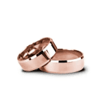 Verighete Aur Roz 6mm Model D057-R