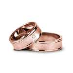 Verighete Aur Roz Model D084-R