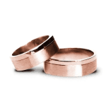 Verighete Aur Roz Finisaje Mixte d529-r