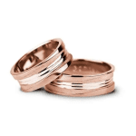 Verighete Aur Roz Model D012-R